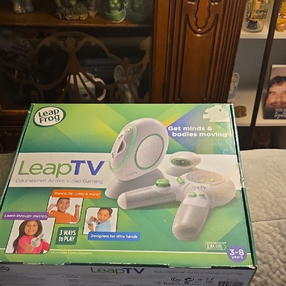 LeapTV Educational Gaming System - Green and White